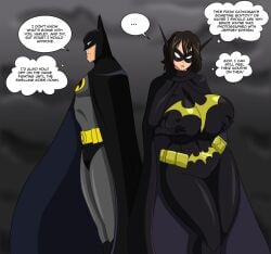 2020 batgirl batgirl_(cassandra_cain) batman batman_(series) big_breasts breast_expansion cassandra_cain commission dc_comics huge_breasts kayzer marauder6272 nipple_bulge tagme
