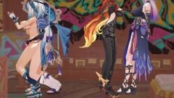 1boy ambiguous_penetration big_breasts citlali_(genshin_impact) cum cum_inside genshin_impact male mavuika_(genshin_impact) mualani_(genshin_impact) orgasm rape scaramouche_(genshin_impact) sound tagme time_stop video wanderer_(genshin_impact)