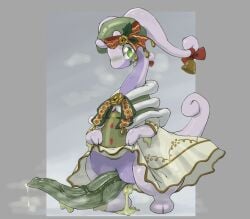 .f_9578 animal_genitalia generation_6_pokemon genitals goodra hi_res holiday_style_goodra musk musk_clouds musky_penis nintendo penis pokemon pokemon_(species) pokemon_unite slit teapot_(body_type) vein veiny_penis