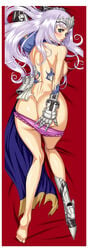 annelotte armor ass big_breasts blush breasts dakimakura large_breasts long_image queen's_blade queen's_blade tall_image