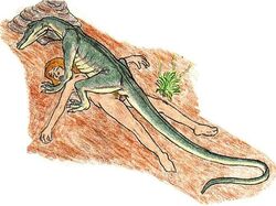 zoophilia compression_artifacts female feral human interspecies lizard male reptile scalie sex straight unknown_artist