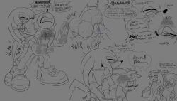 knuckles the echidna from sega by somedivs