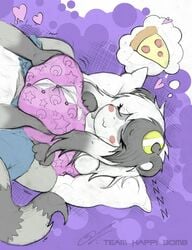 big_breasts blush breast_grab breasts chubby clothes cum dream female heart jeans luna_paws luna_the_panda_bear male orgasm paizuri pajamas panda pants penis raccoon rape sex sleep_molestation sleeping straight team-happi-bomb