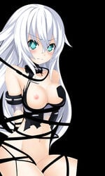 black_heart neptunia_(series) noire pointy_chin tagme