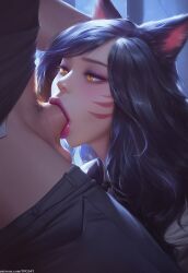 ahri from league of legends by pujopg