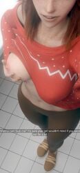 3d blender breasts captions cheating cheating_(relationship) cheating_boyfriend christmas guiltyk homewrecker selfie snapchat stealing_boyfriend tagme
