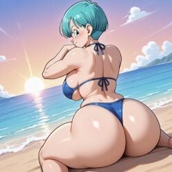 bulma (dragon ball) from dragon ball by okinabrazil