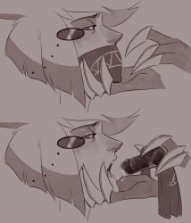 alastor (hazbin hotel) from hazbin hotel by ectochoir