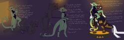 absurd_res alien animal_genitalia animal_penis ankle_monitor antennae_(anatomy) anthro arabella_(pantheggon) artist_name balls blush blush_lines bodily_fluids bodysuit bondage bottomless bound breasts canid canine canine_genitalia canine_penis canis clipboard clothed clothing coat coiled_tail colored comic compound_eyes containment containment_cell denied dialogue digital_drawing_(artwork) digital_media_(artwork) dimly_lit dizzy domestic_dog dominant dominant_female dripping duo ear_piercing ear_ring earpiece electronics english_text feet female floor_humping foot_fetish foot_play forked_tail genital_fluids genitals gloves hair handwear hi_res holding_clipboard holding_object hung_clothing jacket jacket_only jewelry lab_coat latex latex_bodysuit latex_clothing latex_skinsuit leash leash_pull leashed_male lifting_partner lock_bulge lock_symbol locked_in male male/female mammal masturbation monochrome padded_floor padded_room pantheggon paw_gloves paw_socks paws penis piercing precum precum_drip precum_string questionable_consent radio research research_lab researcher restraints restricted ring_piercing security sex_toy sheath signature simple_background skinsuit smile speech_bubble straitjacket submissive submissive_male tail tape taped_vibrator text tight_clothing topwear topwear_only unusual_anatomy unusual_tail vibrator wand_vibrator warning warning_sign warning_symbol watermark