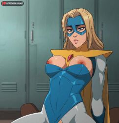 blonde blazer from dispatch (game) by lyumus
