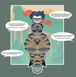 stolas (helluva boss) from hellaverse by stockingmiami