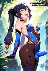 mona (genshin impact) from genshin impact by shapefan