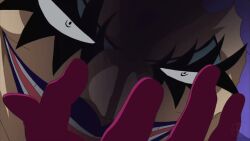 animated audible_speech bellett_(one_piece) blonde_hair blush blush_stickers breast_expansion breast_growth breast_growth_(enlargement) breasts canon_genderswap claws covering_breasts covering_privates emporio_ivankov female genderswap_(mtf) impel_down japanese_audio lewd_edit lipstick makeup male male-to-female_transformation multiple_boys multiple_girls nipples nude nude_edit nude_filter one_piece pubic_hair purple_hair pussy rule_63 s10collage sound tagme third-party_edit transformation video