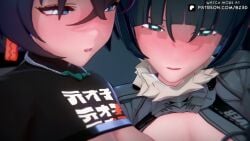 1futa 2girls 3d animated belle_(zenless_zone_zero) big_penis blowjob blush blushing breasts breasts_out bz3dx closed_eyes clothed fellatio futa_on_female futa_with_female futanari hand_on_head hand_on_penis hand_on_side hand_on_stomach hoyoverse jane_doe_(zenless_zone_zero) longer_than_30_seconds multiple_girls open_clothes partially_clothed penis pleasure_face sex sound sucking_penis tagme uncensored video zenless_zone_zero zhu_yuan