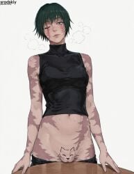 maki zenin from jujutsu kaisen by srodskiy