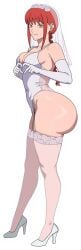 ass_bigger_than_head big_ass braid bride bride_veil chainsaw_man flower_in_hair flower_on_head freshnsfw huge_ass huge_breasts lingerie makima_(chainsaw_man) medium_breasts orange_sclera partially_clothed png pointing_at_viewer promotional_art red_hair render side_view sideboob single_braid smirk thick_thighs transparent_clothing wedding_lingerie wedding_veil white_gloves white_lingerie wide_hips wide_thighs yellow_eyes
