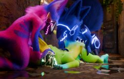 >w< 2025 3d_(artwork) abandoned abandoned_building anal anal_sex animal_genitalia anthro armor armorless_protogen ass ass_up black_claws black_penis blue_armor blue_body blue_ears blue_fur blue_hands blue_tail blue_visor bodily_fluids claws closed_eyes cum cum_drip cum_in_ass cum_inside cum_on_back cum_on_butt cum_on_face cum_on_ground cum_on_leg cum_on_penis cum_on_visor cumshot digital_media_(artwork) dominant dominant_male dripping ejaculation erection fingers fluffy fluffy_ears fluffy_head fluffy_tail forced forced_anal from_behind_position fur genital_fluids genitals gradient_penis green_body green_fur green_leg green_legs group group_sex hair hi_res holding_body holding_leg holding_penis ivy_(plant) looking_at_another looking_down lying machine male male/male male_penetrated male_penetrating male_penetrating_male multicolored_body multicolored_fur multicolored_penis multicoloured_tail nonbinary_(lore) nude on_front on_ground on_top open_mouth penetration penile penis penis_on_ground pinned pinned_to_ground prone_bone_position protogen protogen_armor protogen_visor purple_arms purple_body purple_ears purple_fur purple_hands purple_head purple_legs pushing_down retiu retiu_(retiu) screen screen_face sex smile spread_legs spreading tail tanza3d tanza_(tanza3d) tapering_penis tentel_(tanza3d) threesome thrusting trio tuft yellow_body yellow_ears yellow_eyes yellow_fur yellow_tail