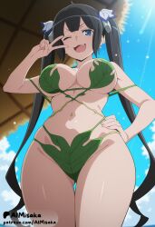 hestia (danmachi) from dungeon ni deai wo motomeru no wa machigatteiru darou ka by aimisaka