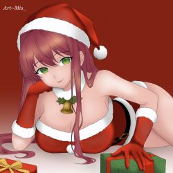 monika (doki doki literature club) from doki doki literature club by mis18art