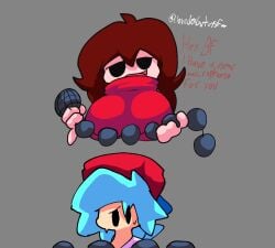 boyfriend (friday night funkin) from friday night funkin by clovedex (artist)