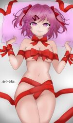 natsuki (doki doki literature club) from doki doki literature club by mis18art