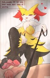 braixen from nintendo by yimoon640