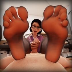 miss pauling from team fortress 2 by kenaga