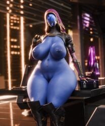quarian from bioware by seurat