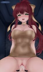 monika (doki doki literature club) from doki doki literature club by mis18art