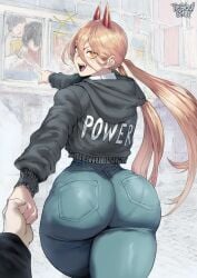 ayumu fujino (look back) from chainsaw man by thegoldensmurf