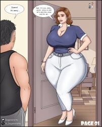 timmy's mom from nickelodeon by degenerarte