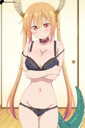 tohru (dragon maid) from kobayashi-san chi no maidragon by digitalwaifugallery