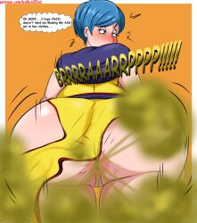 bulma (dragon ball) from dragon ball by blaze (artist)