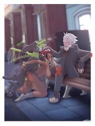 f (pokemon) from nintendo by suns (artist)