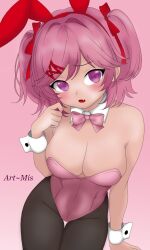 natsuki (doki doki literature club) from doki doki literature club by mis18art