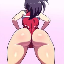 1girls ai_generated ass ass_focus big_ass female female_only huge_ass momo_yaoyorozu mullon my_hero_academia novelai solo solo_female solo_focus that_ass_was_fat yaoyorozu_momo