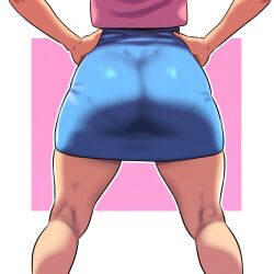 1girls ai_generated ass ass_focus big_ass dat_ass delia_ketchum_(pokemon) female female_only huge_ass mature_female milf mullon novelai pokemon pokemon_(anime) pokemon_journeys solo solo_female solo_focus that_ass_was_fat