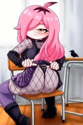 2:3 ai_generated animated ass ass_focus ass_visible_through_thighs big_ass big_breasts breasts corela embarrassed female female_only fishnet_clothing hispanic hispanic_virtual_youtuber latam_virtual_youtuber long_hair neneefthy pink_hair purple_stockings ronmix17 shorter_than_10_seconds sitting sitting_on_lap skirt_lift solo solo_female streaming tagme thick_ass thick_thighs thighhighs thighs thong twitch twitch.tv twitter vertical_video video virtual_youtuber yellow_eyes youtube youtube_hispanic youtuber youtuber_girl youtubers