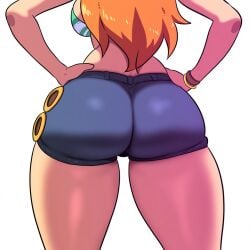 1girls ai_generated ass ass_focus big_ass female female_only huge_ass mullon nami novelai one_piece solo solo_female solo_focus that_ass_was_fat