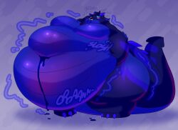 big_breasts blueberry_inflation breasts cleavage furry gunkgut huge_breasts inflation overweight thick_thighs wide_hips