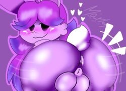 1futa :3 anus ass bunny_tail futanari piggy_(game) purple_bunny_(piggy) roblox roblox_game woflgame