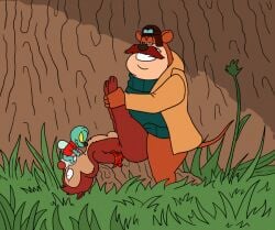 2025 2d_animation animated anthro anthro_penetrated bondage bound brown_body brown_fur chip_'n_dale_rescue_rangers chipmunk clothing dale_(disney) dawg_what_is_this_bruh_:sob: digital_media_(artwork) disney fellatio forced fur grass ground_squirrel group looking_pleasured lying male male/male male_penetrated male_penetrating male_penetrating_male mammal monterey_jack_(cdrr) mouse multicolored_body murid murine nude on_back oral penetration penile penile_penetration plant rape rodent sciurid sex short_playtime tail tan_body tan_fur tongue tongue_out trio two_tone_body vylfgor zipper_(cdrr)