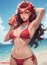 ai_generated bikini marvel_rivals scarlet_witch scarlet_witch_(marvel_rivals) wanda_maximoff