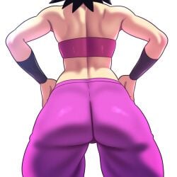 1girls ai_generated alien alien_girl ass ass_focus big_ass caulifla dragon_ball dragon_ball_super female female_only huge_ass mullon novelai saiyan solo solo_female solo_focus that_ass_was_fat