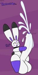 anthro bunny cum cumshot evilfiendish failing_no_nut_november femboy foreskin fur furry huge_balls huge_cock hung_trap hyper_penis looking_pleasured mare_(evilfiendish) massive_penis masturbation no_nut_november thighhighs uncircumcised uncut