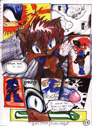 anthro ass balls bat big_breasts big_penis breasts chipmunk clothing comic dark_sonic dildo english_text erection female fur hedgehog imminent_rape male mammal mind_control neokat nipples nude penis rodent rouge_the_bat sally_acorn sega sex_toy sonic_(series) sonic_the_hedgehog text