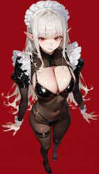 1girls ai_generated anime_style artist_request big_breasts female image_set tagme_(artist) thick_thighs tight_clothing tight_fit white_hair