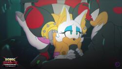 animated anthro anthro_penetrated big_ass big_breasts e-123_omega furry furry_male hedgehoglove interspecies no_sound oral robot robot_boy rouge_the_bat sega shadow shadow_the_hedgehog sonic_(series) spitroast tagme threesome vaginal video