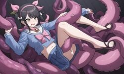 ai_generated chabashira_tenko danganronpa danganronpa_v3 tentacle_rape