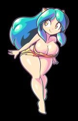 1female 1females 1girls blue_hair breasts female female_only girl girl_only jek_korpen lum tagme tagme_(character) thighs urusei_yatsura